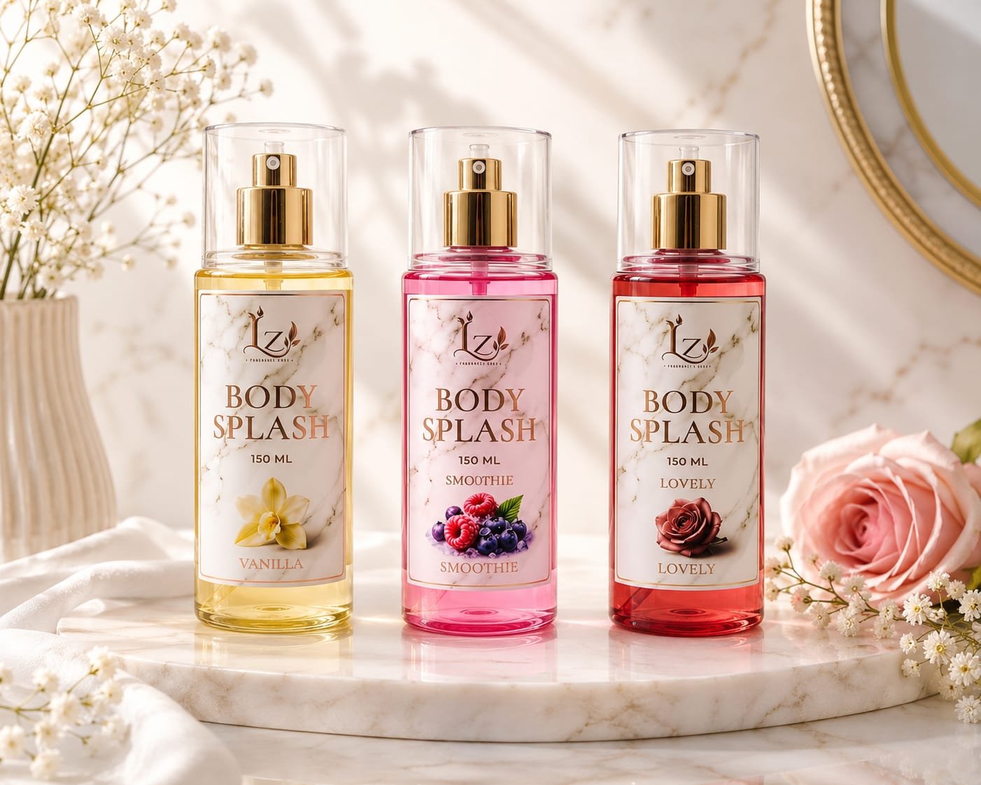 Body splash set